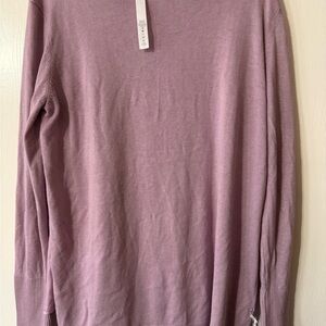 Lululemon Athletica Lavender Knit Top